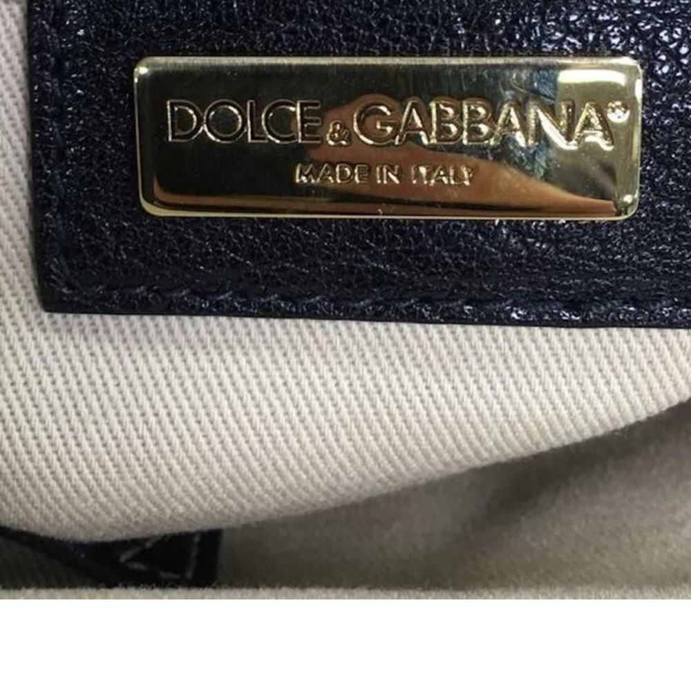 Authentic Dolce & Gabbana Large Miss Brigitte Calf Hair Bag Leopard Print - Picture 3 of 14